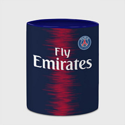 Кружка 3D FC PSG: Neymar 18-19, цвет: 3D-белый + синий — фото 2