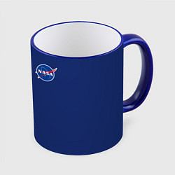 Кружка 3D NASA: Special Form, цвет: 3D-синий кант