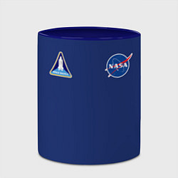 Кружка 3D NASA: Special Form, цвет: 3D-белый + синий — фото 2