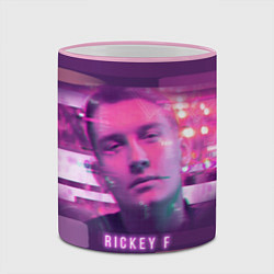 Кружка 3D Rickey F: Digital, цвет: 3D-розовый кант — фото 2