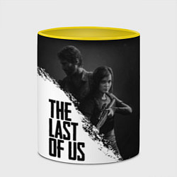 Кружка 3D The Last of Us: White & Black, цвет: 3D-белый + желтый — фото 2