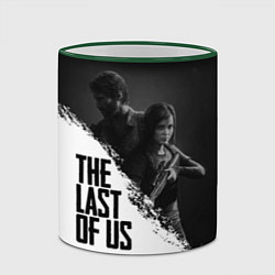 Кружка 3D The Last of Us: White & Black, цвет: 3D-зеленый кант — фото 2