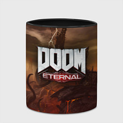 Кружка 3D DOOM: Eternal, цвет: 3D-белый + черный — фото 2