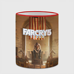 Кружка 3D Far Cry 5, цвет: 3D-красный кант — фото 2