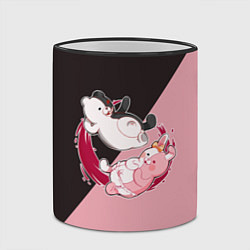 Кружка 3D MONOKUMA X MONOMI, цвет: 3D-черный кант — фото 2