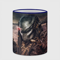 Кружка 3D Merciless Predator, цвет: 3D-синий кант — фото 2