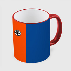 Кружка 3D DBZ: Kame Senin Kanji Emblem, цвет: 3D-красный кант