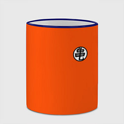 Кружка 3D DBZ: Kame Senin Kanji Emblem, цвет: 3D-синий кант — фото 2