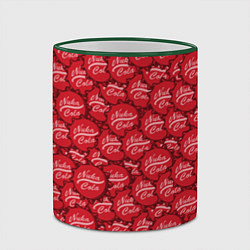 Кружка 3D Nuka Cola Caps, цвет: 3D-зеленый кант — фото 2