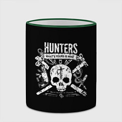 Кружка 3D Hunters: What Yours is Mine, цвет: 3D-зеленый кант — фото 2