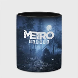 Кружка 3D Metro Exodus: Dark Moon, цвет: 3D-белый + черный — фото 2