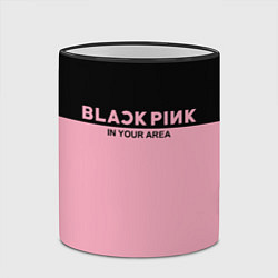 Кружка 3D Black Pink: In Your Area, цвет: 3D-черный кант — фото 2