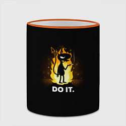 Кружка 3D Disenchantment: Do it, цвет: 3D-оранжевый кант — фото 2