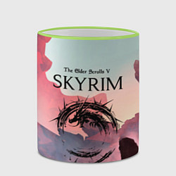 Кружка 3D The Elder Scrolls, цвет: 3D-светло-зеленый кант — фото 2