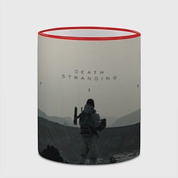 Кружка 3D Death Stranding, цвет: 3D-красный кант — фото 2