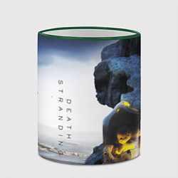 Кружка 3D Death Stranding: Exclusive, цвет: 3D-зеленый кант — фото 2