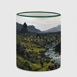 Кружка 3D Death Stranding: Green World, цвет: 3D-зеленый кант — фото 2