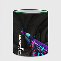 Кружка 3D Counter-Strike, цвет: 3D-зеленый кант — фото 2