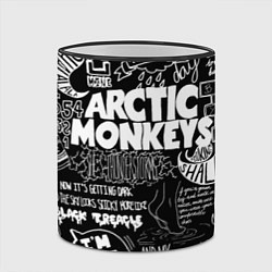 Кружка 3D Arctic Monkeys: I'm in a Vest, цвет: 3D-черный кант — фото 2