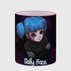 Кружка 3D Sally Face: Lonely, цвет: 3D-розовый кант — фото 2