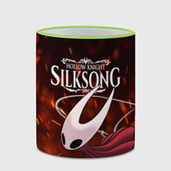 Кружка 3D Hollow Knight: Silksong, цвет: 3D-светло-зеленый кант — фото 2