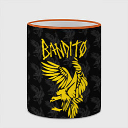 Кружка 3D TOP: BANDITO, цвет: 3D-оранжевый кант — фото 2