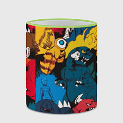 Кружка 3D Годзилла, цвет: 3D-светло-зеленый кант — фото 2