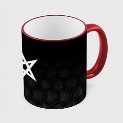 Кружка 3D BRING ME THE HORIZON, цвет: 3D-красный кант