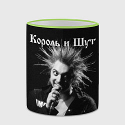 Кружка 3D Король и Шут Анархия, цвет: 3D-светло-зеленый кант — фото 2