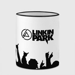 Кружка 3D LINKIN PARK, цвет: 3D-черный кант — фото 2