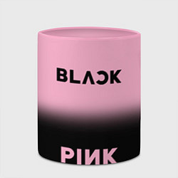 Кружка 3D Blackpink - розово-черный, цвет: 3D-белый + розовый — фото 2
