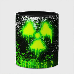 Кружка 3D S T A L K E R 2, цвет: 3D-белый + черный — фото 2