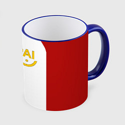 Кружка 3D ONE PUNCH MAN, цвет: 3D-синий кант