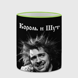 Кружка 3D Король и Шут, цвет: 3D-светло-зеленый кант — фото 2