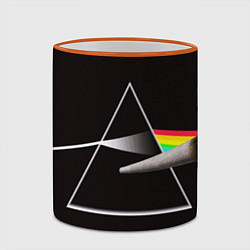 Кружка 3D PINK FLOYD, цвет: 3D-оранжевый кант — фото 2