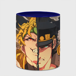Кружка 3D Dio Brando x Jotaro, цвет: 3D-белый + синий — фото 2