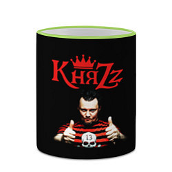 Кружка 3D Князь, цвет: 3D-светло-зеленый кант — фото 2