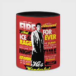 Кружка 3D Doctor Who, цвет: 3D-белый + черный — фото 2
