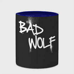 Кружка 3D Bad Wolf, цвет: 3D-белый + синий — фото 2