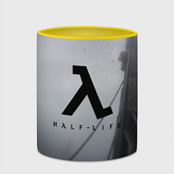 Кружка 3D Half Life, цвет: 3D-белый + желтый — фото 2