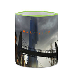 Кружка 3D HALF LIFE, цвет: 3D-светло-зеленый кант — фото 2