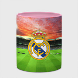 Кружка 3D FC Real Madrid, цвет: 3D-белый + розовый — фото 2