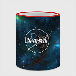Кружка 3D NASA, цвет: 3D-красный кант — фото 2