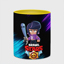 Кружка 3D BRAWL STARS BIBI, цвет: 3D-белый + желтый — фото 2