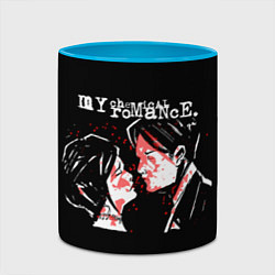 Кружка 3D My Chemical Romance, цвет: 3D-белый + небесно-голубой — фото 2