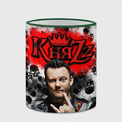 Кружка 3D Князь, цвет: 3D-зеленый кант — фото 2