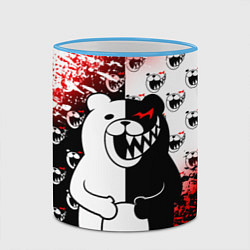 Кружка 3D MONOKUMA, цвет: 3D-небесно-голубой кант — фото 2