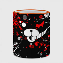 Кружка 3D MONOKUMA, цвет: 3D-оранжевый кант — фото 2