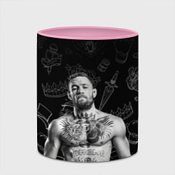 Кружка 3D CONOR McGREGOR, цвет: 3D-белый + розовый — фото 2