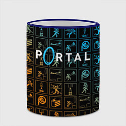 Кружка 3D PORTAL, цвет: 3D-синий кант — фото 2